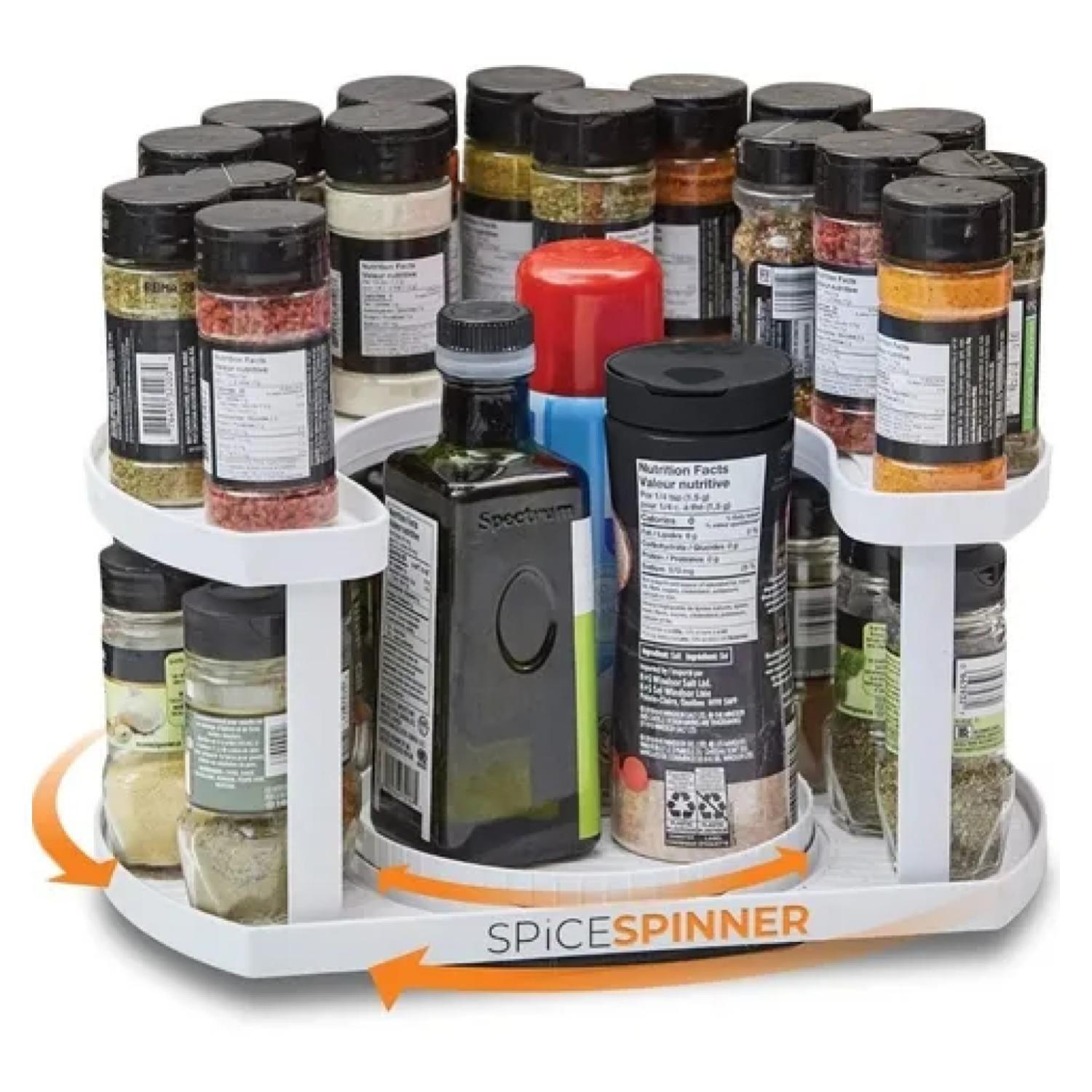 Organizador Giratorio Para Especias Y Condimentos De Cocina-1
