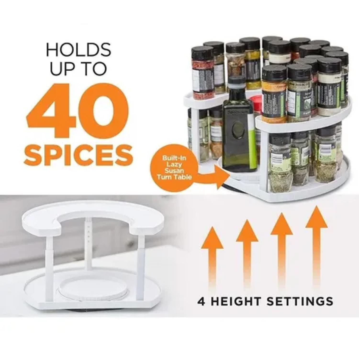 Organizador Giratorio Para Especias Y Condimentos De Cocina-3