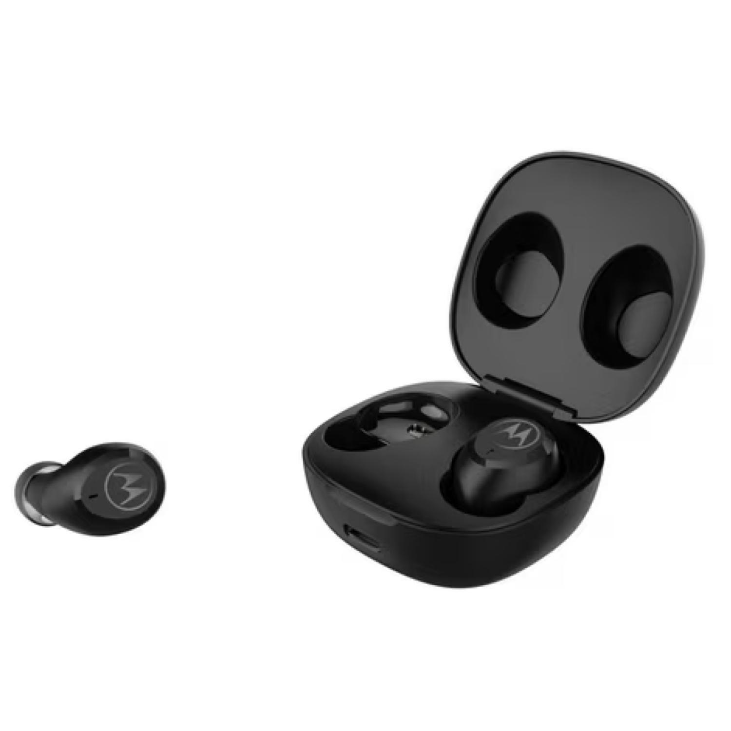 Audifonos Bluetooth TWS Recargables Negro Moto Buds 105-3
