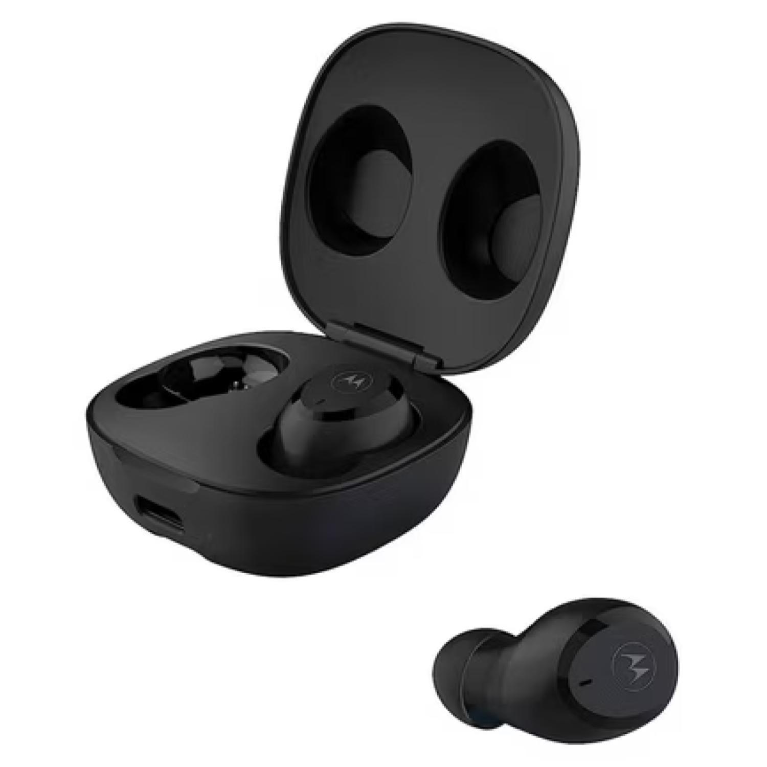 Audifonos Bluetooth TWS Recargables Negro Moto Buds 105-4