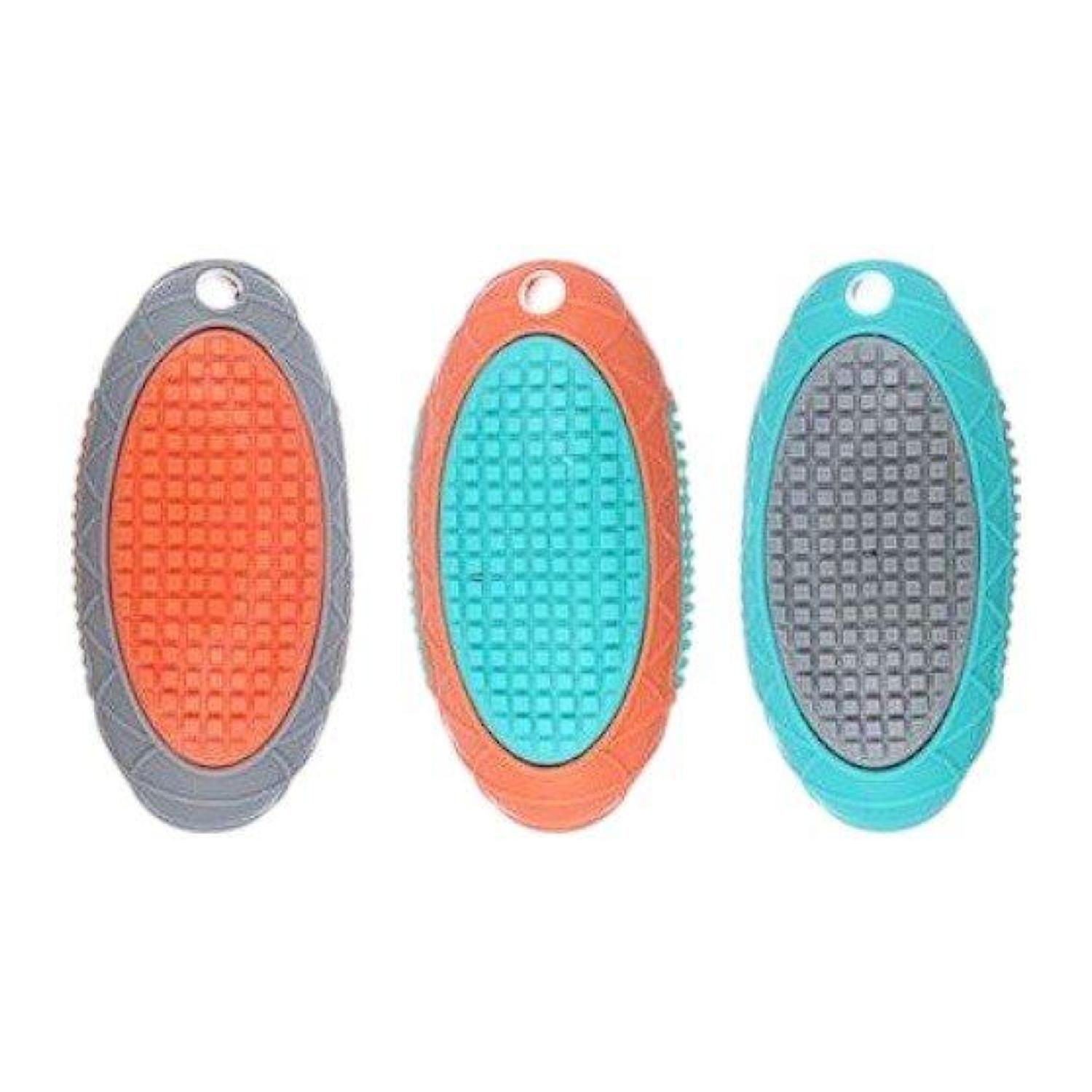 Juguete Para Morder Ovalado 16cm Con Textura Para Mascotas-0