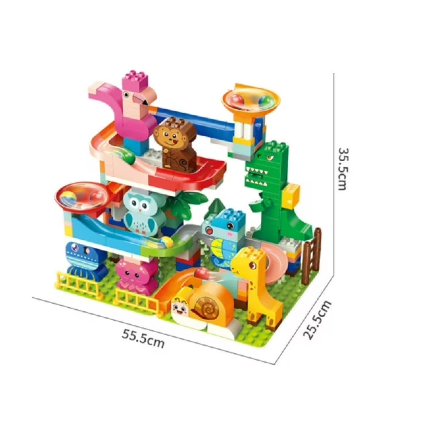 Juguete Bloques De Construccion Didacticos Toboganes Infantil-2