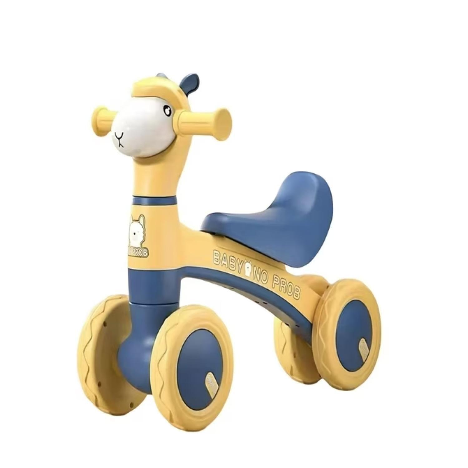 Juguete Correpasillo Bicicleta De Equilibrio Amarillo Infantil-0