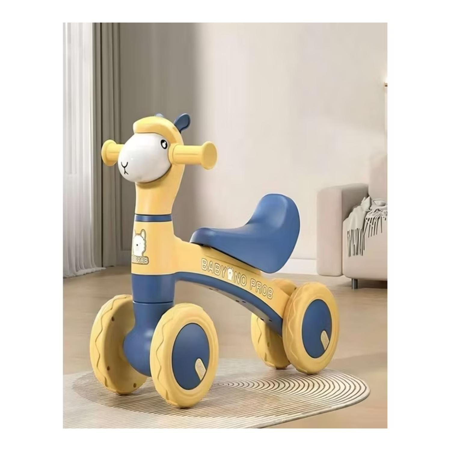 Juguete Correpasillo Bicicleta De Equilibrio Amarillo Infantil-1
