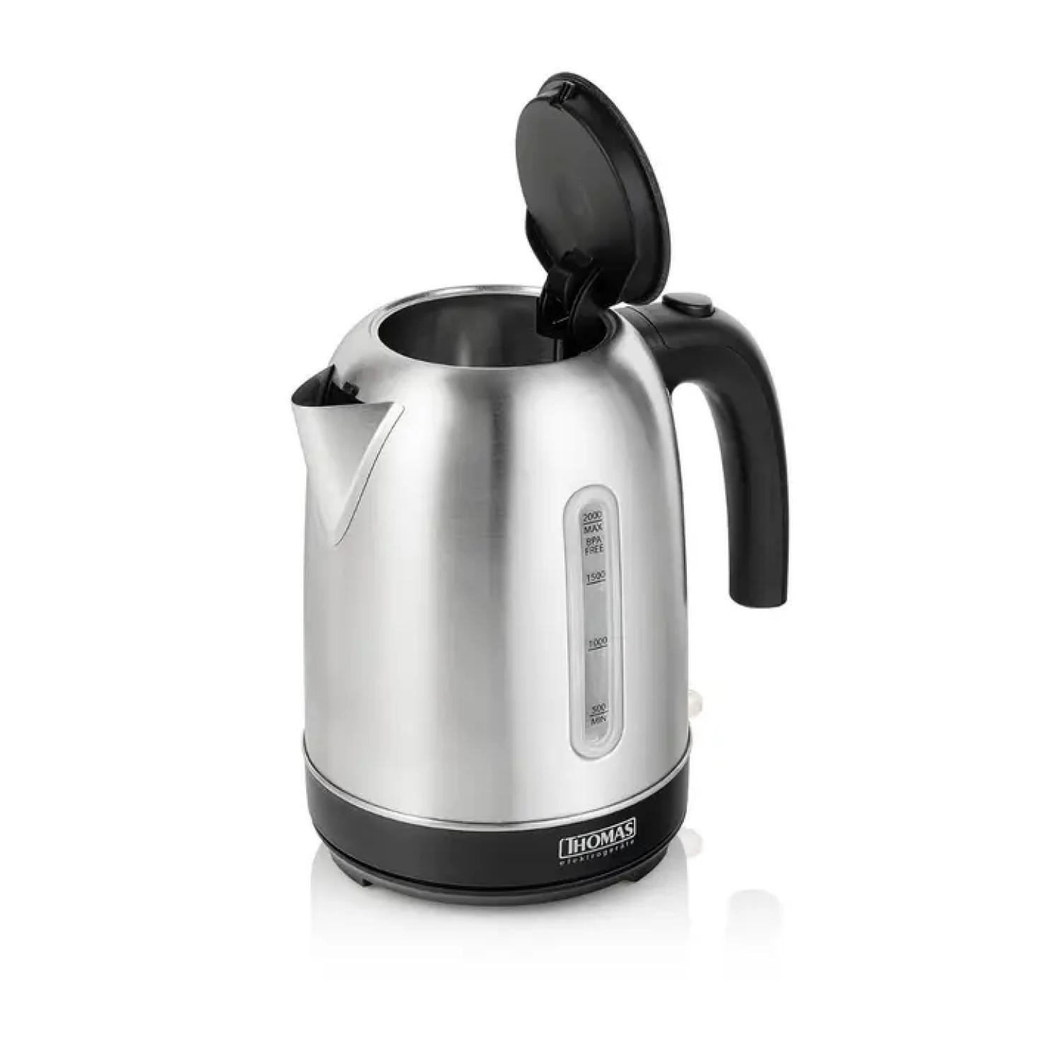 Hervidor Electrico 2L 2200W Acero Inoxidable TH-5407i Thomas-1