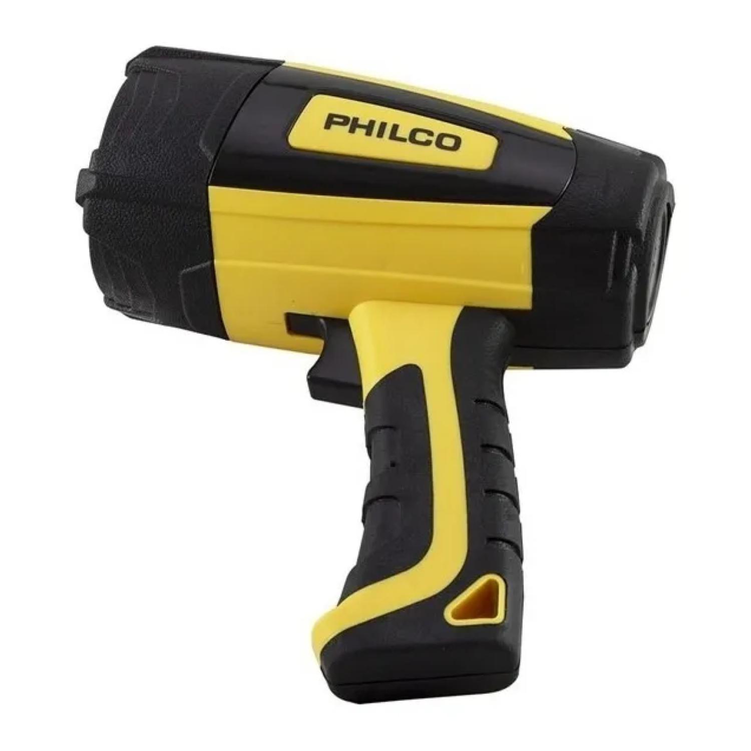 Foco Linterna 1LED Hig Power 300lm Recargable Amarillo Philco-2