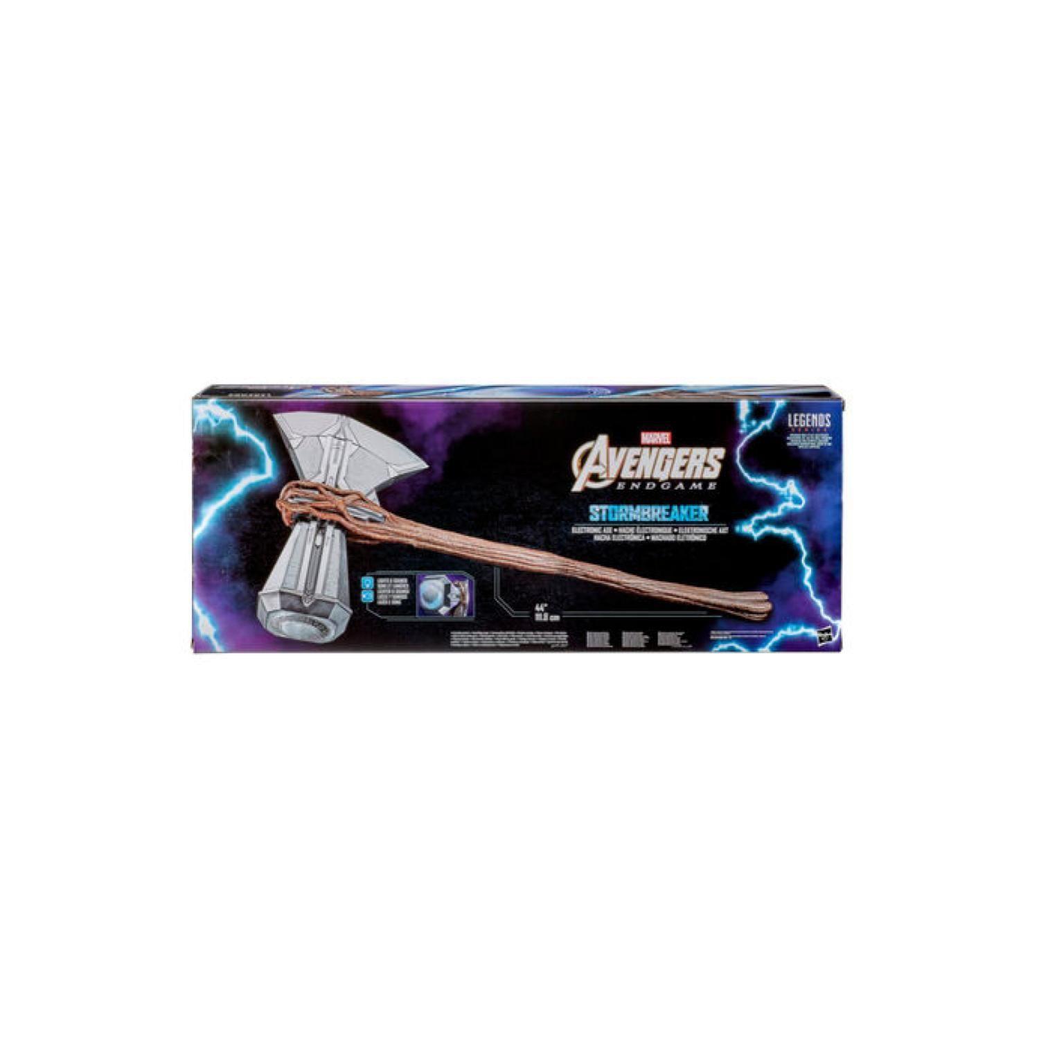 Juguete Figura Hacha Electronica Stormbreaker 36cm Marvel Hasbro-2