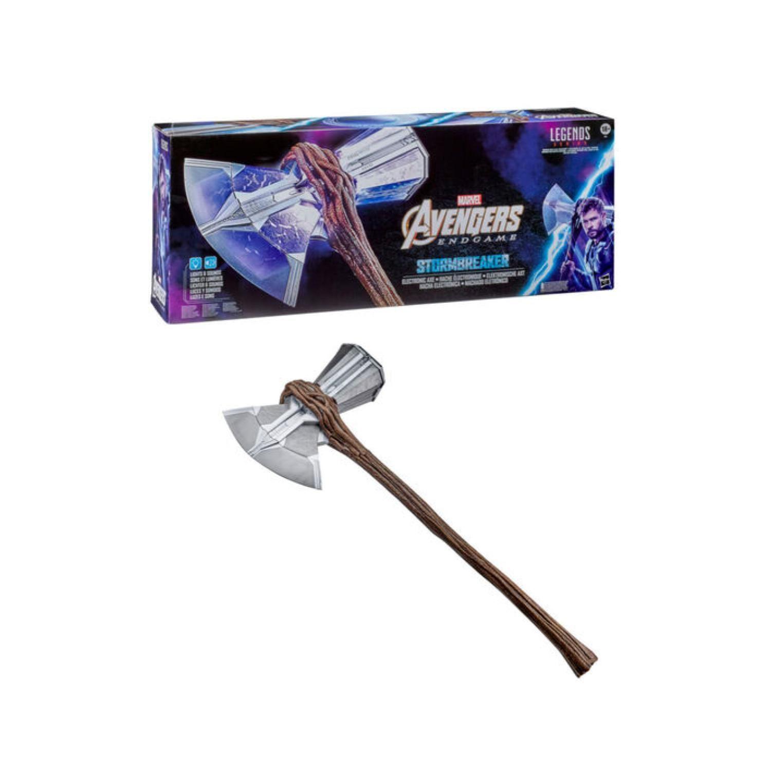Juguete Figura Hacha Electronica Stormbreaker 36cm Marvel Hasbro-3