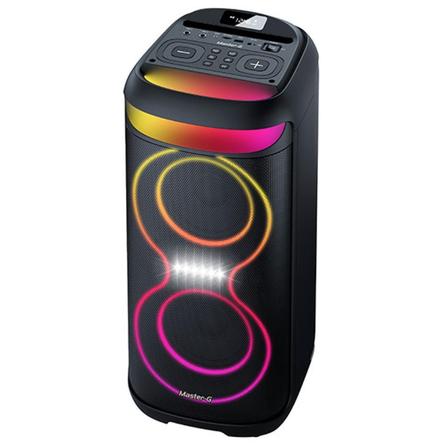 Parlante Bluetooth 40W Karaoke LED Champion-4