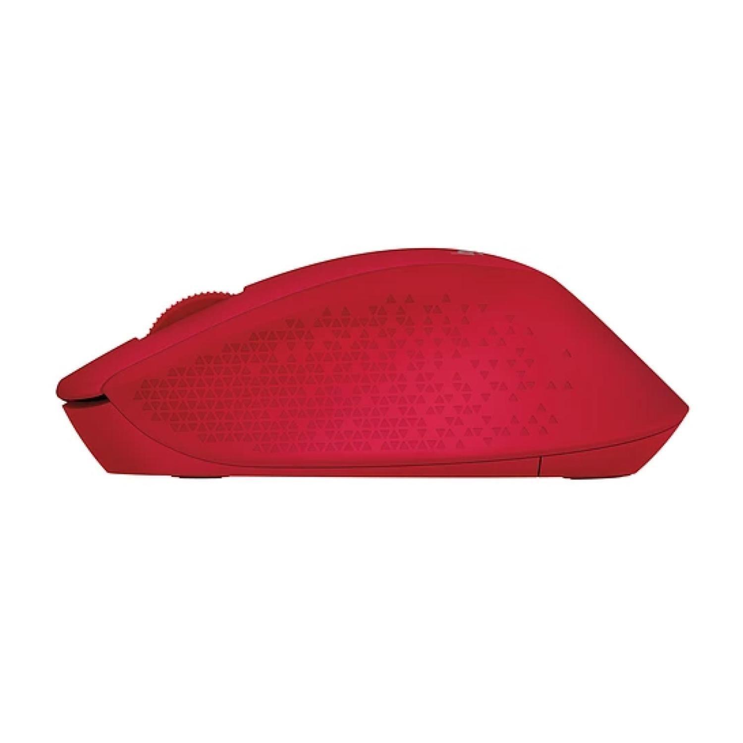 Mouse Inalambrico USB 3 Botones  M280 Rojo Logitech-3