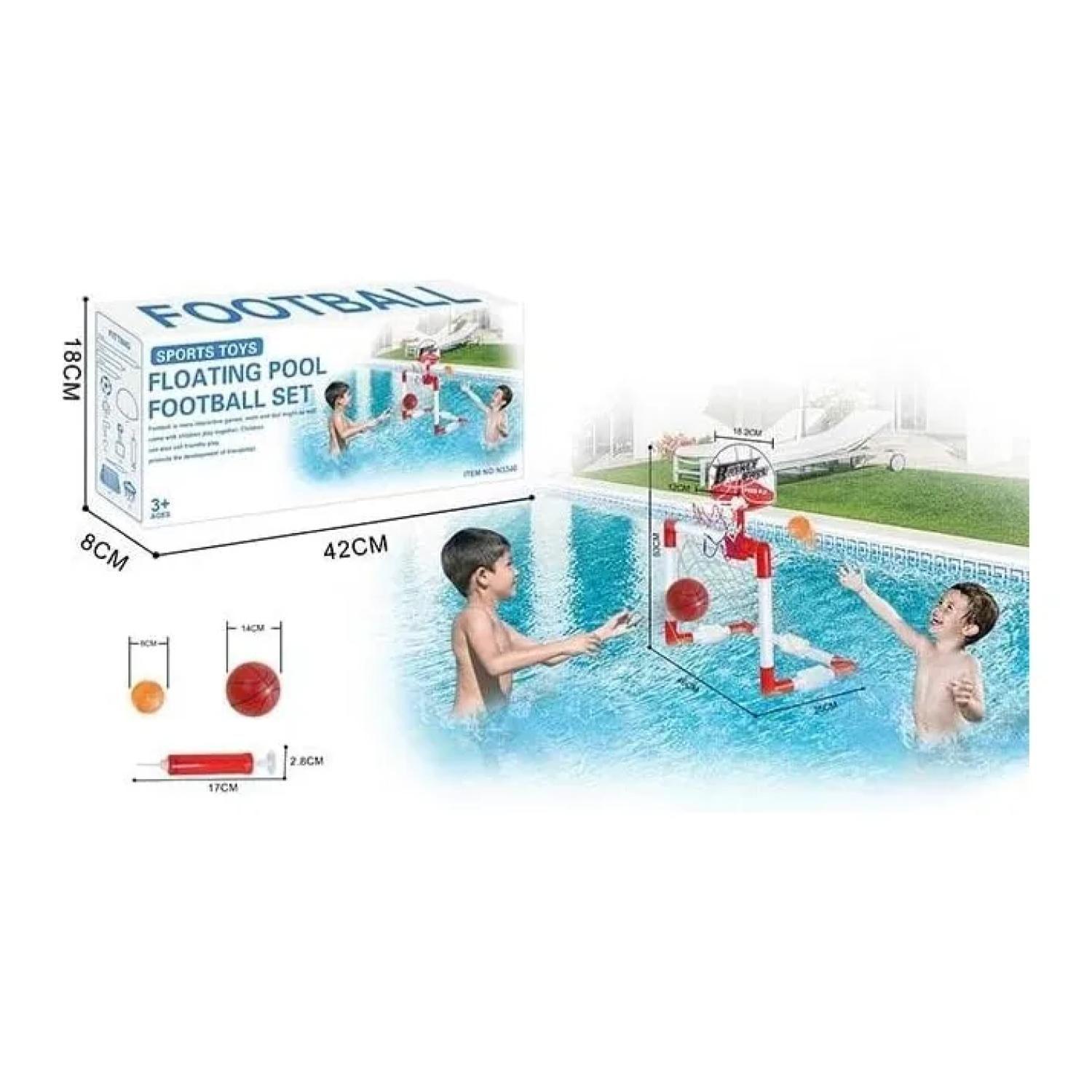 Juguete Arco 2 En 1 Para Piscina Con Pelotas Infnatil-4