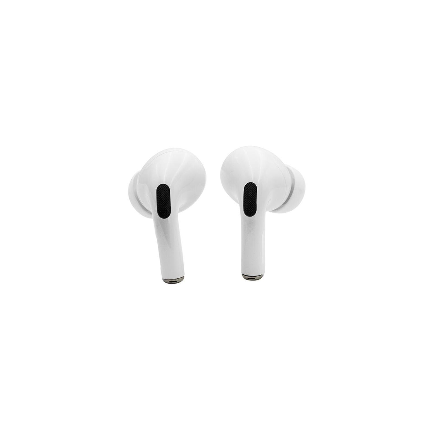 Audifonos Inalambricos Bluetooth TW12 Carga Inalambrica Blancos Monster-2