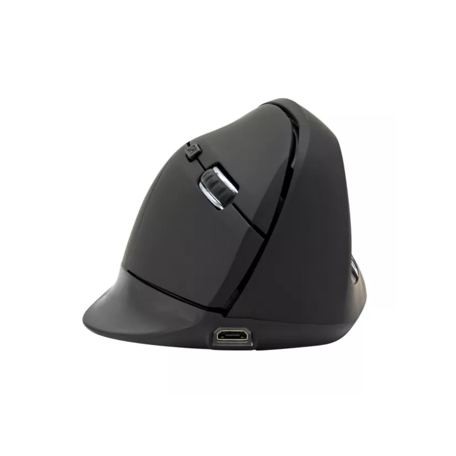 Mouse Inalambrico USB Vertical 6B 1600DPI Negro Philco Pro-2
