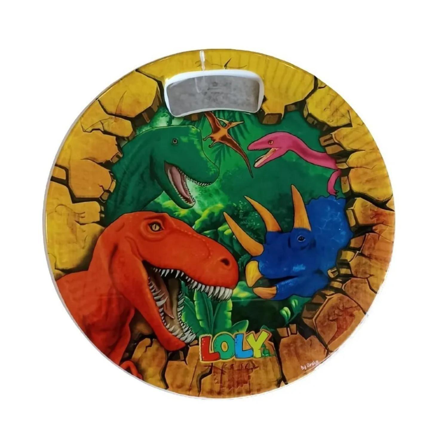 Silla Piso Plegable Infantil 25cm Jardin Piscina Dinosaurios-0