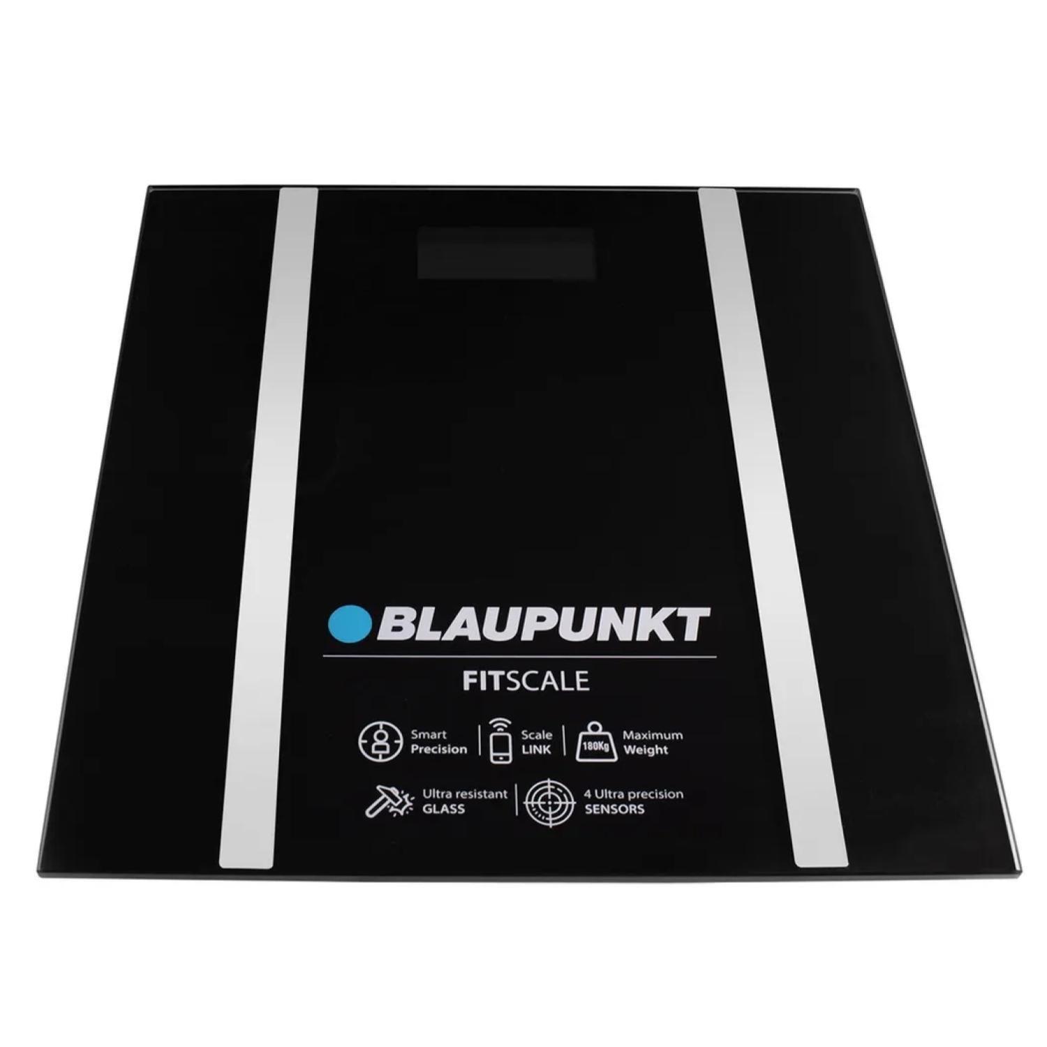 Balanza Peso Digital Fitness 180kg Negro Fit Scale-3
