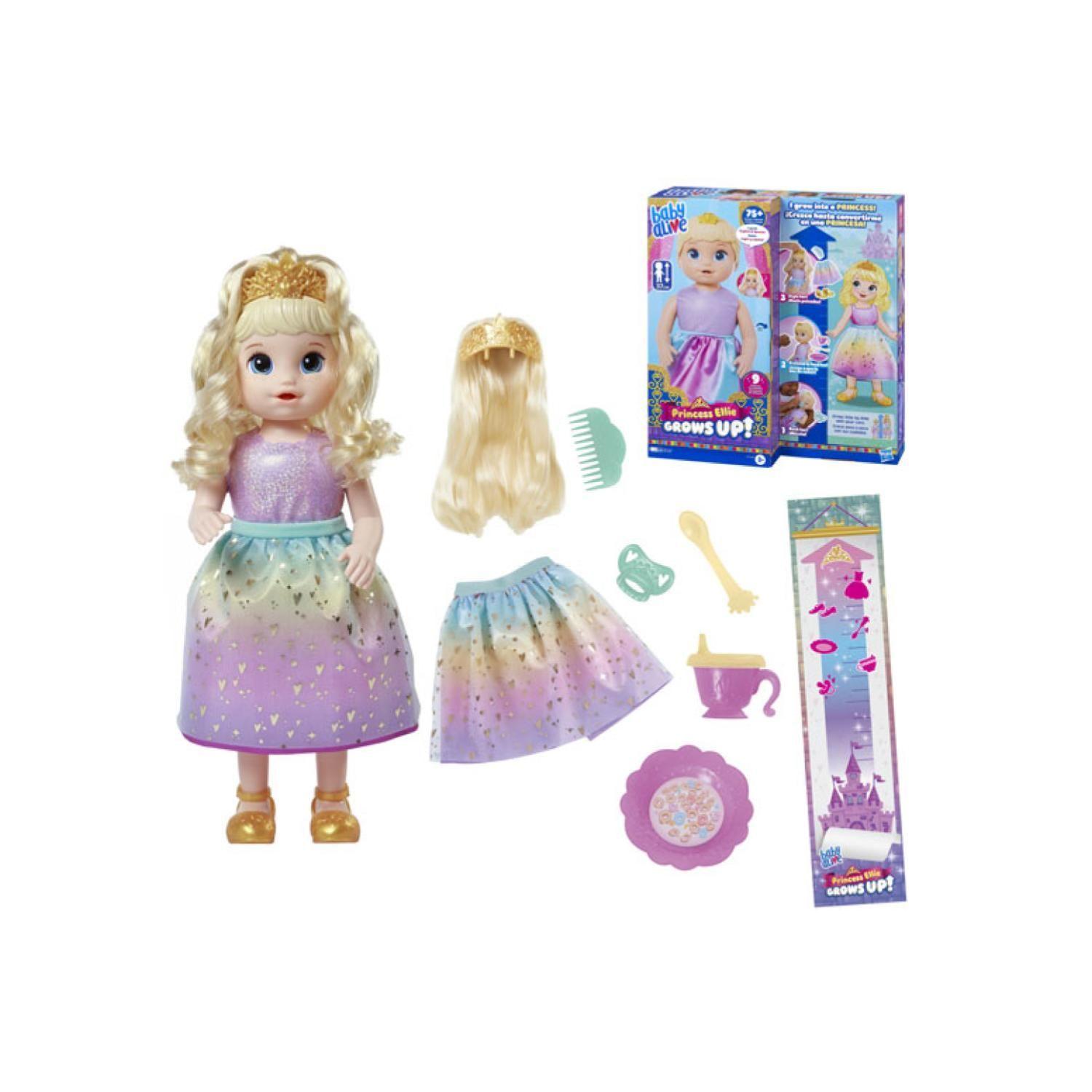 Juguete Muñeca Princesa Ellie Rubia Baby Alive Infantil-1