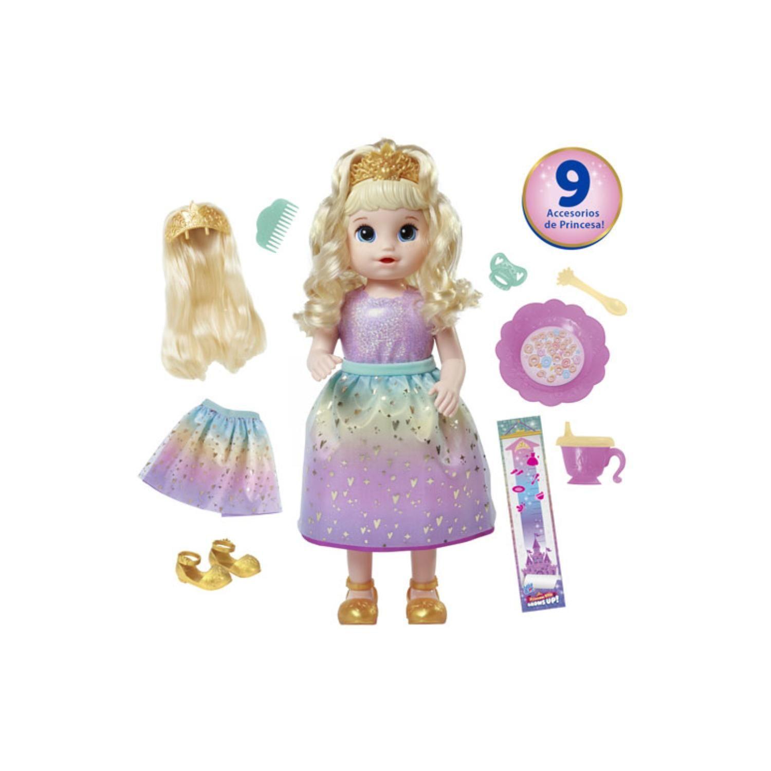 Juguete Muñeca Princesa Ellie Rubia Baby Alive Infantil-2
