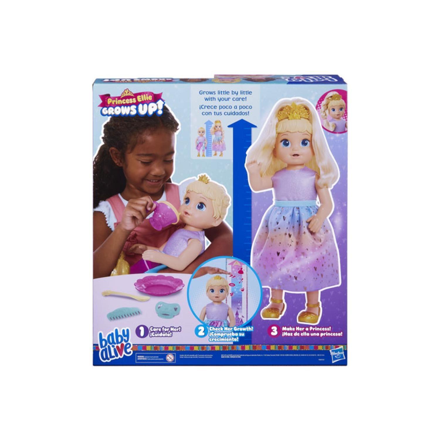Juguete Muñeca Princesa Ellie Rubia Baby Alive Infantil-3