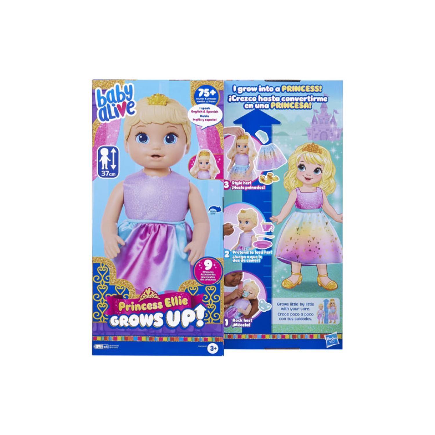Juguete Muñeca Princesa Ellie Rubia Baby Alive Infantil-4