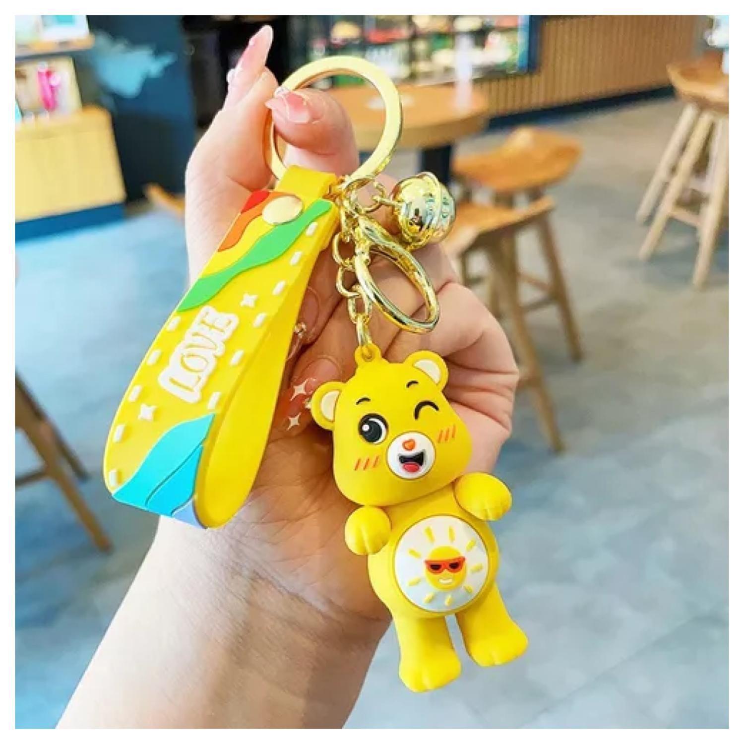 Juguete Peluche Felizosito 27cm Osos Cariñosos Amarillo-2