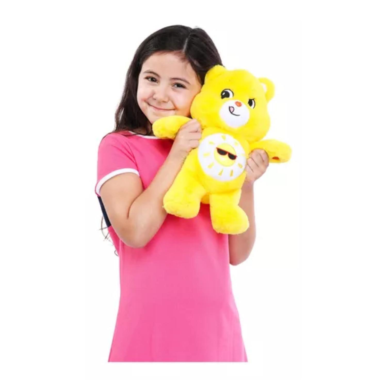Juguete Peluche Felizosito 27cm Osos Cariñosos Amarillo-3