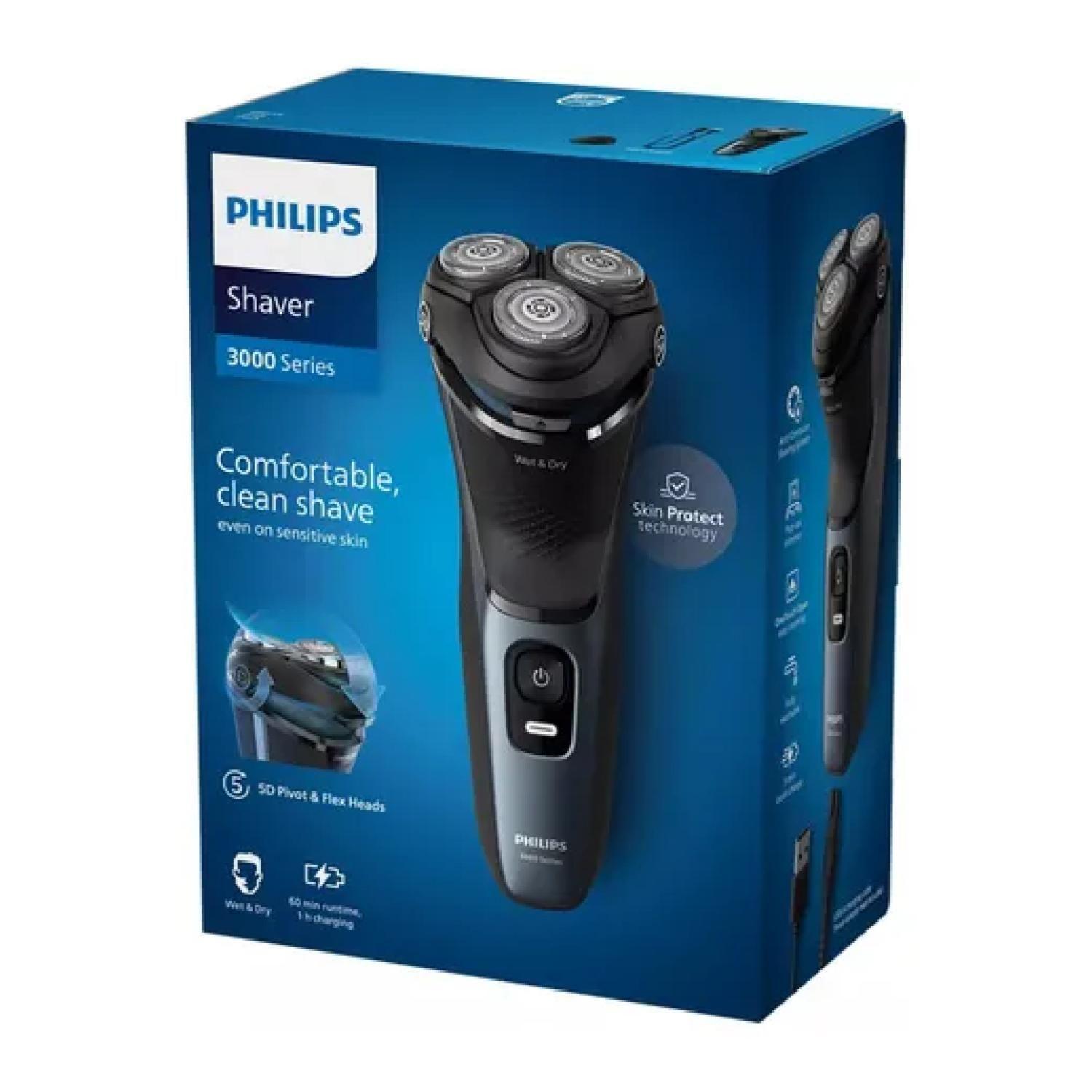 Afeitadora Electrica Recargable Rotativa S3144/00 Philips-2