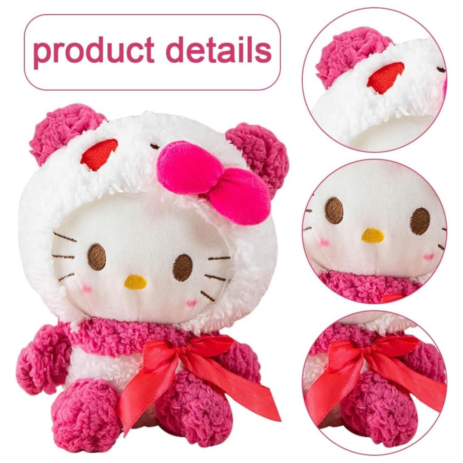 Juguete Peluche Hello Kitty 20cm Rosado Infantil-2