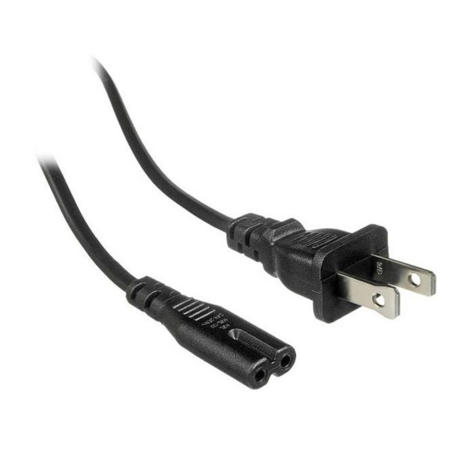 Cable De Energia Tipo Ocho 1800cm Negro Consolas-2
