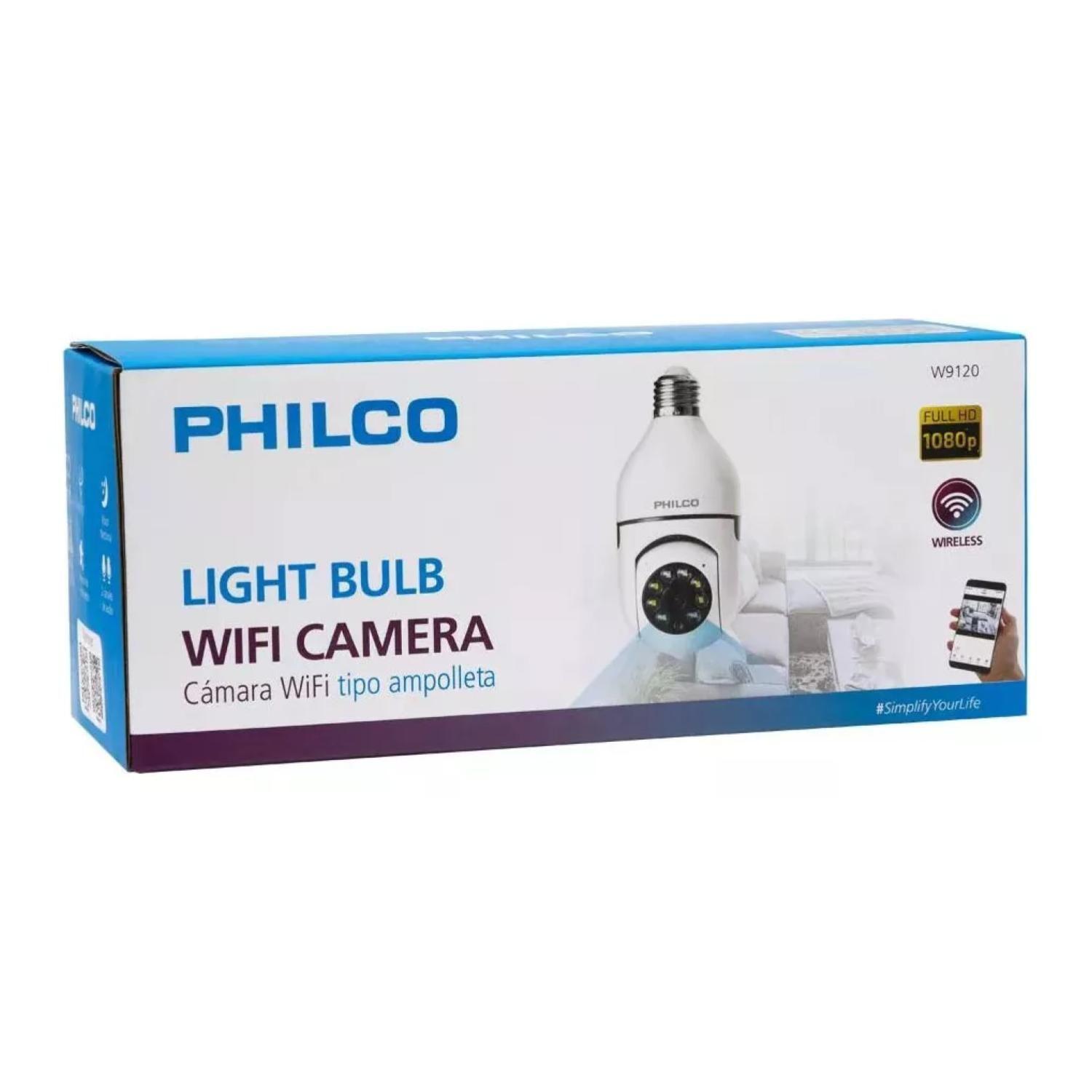 Camara De Seguridad WiFi Tipo Ampolleta VN HD CW9120-3