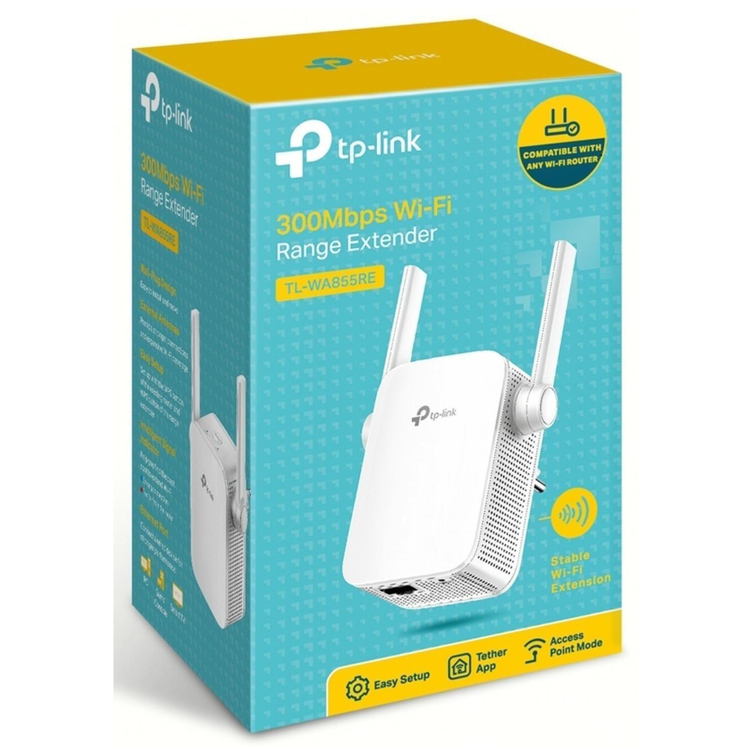 Repetidor Extensor De WiFi 300Mbps Blanco TL-WA855RE-2