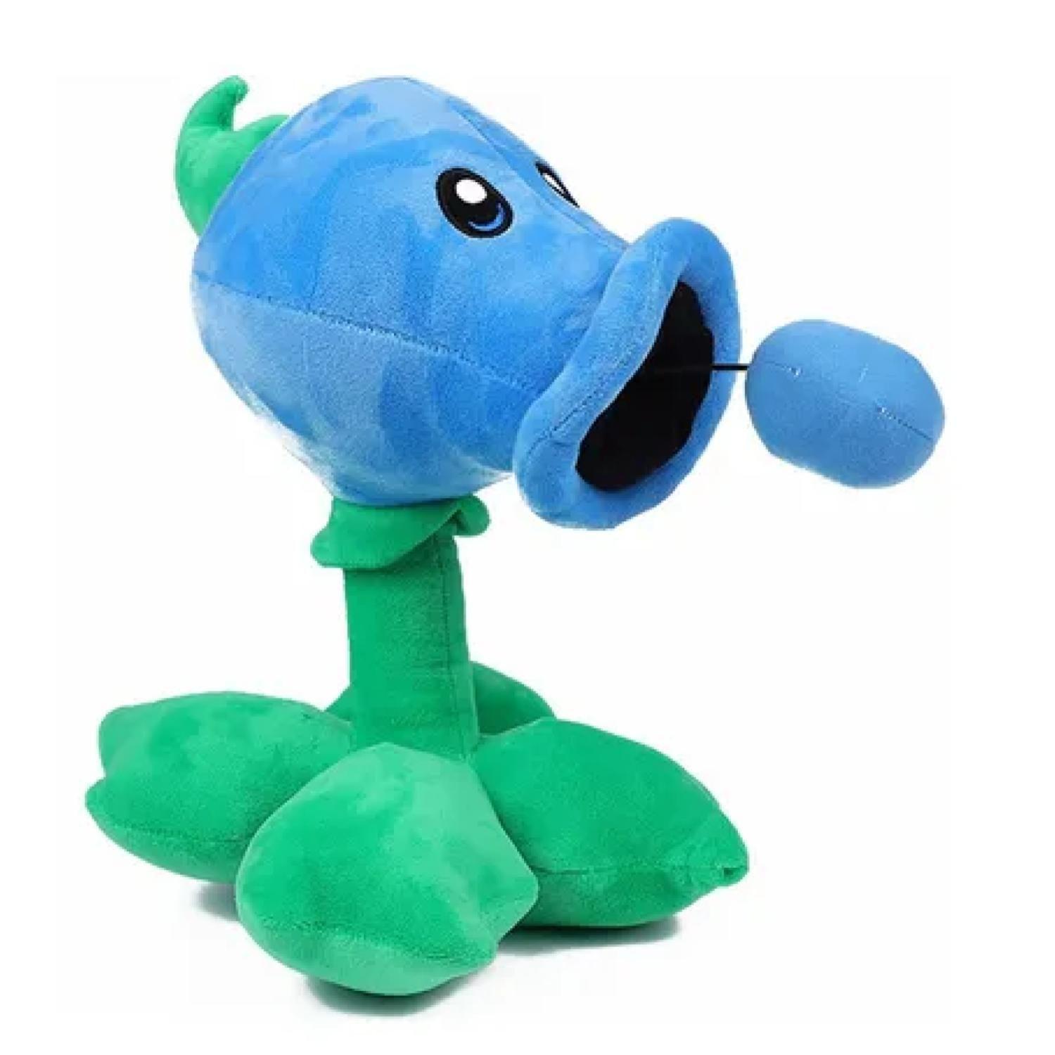 Juguete Peluche Planta Azul 25cm Plantas Vs Zombies Infantil-2
