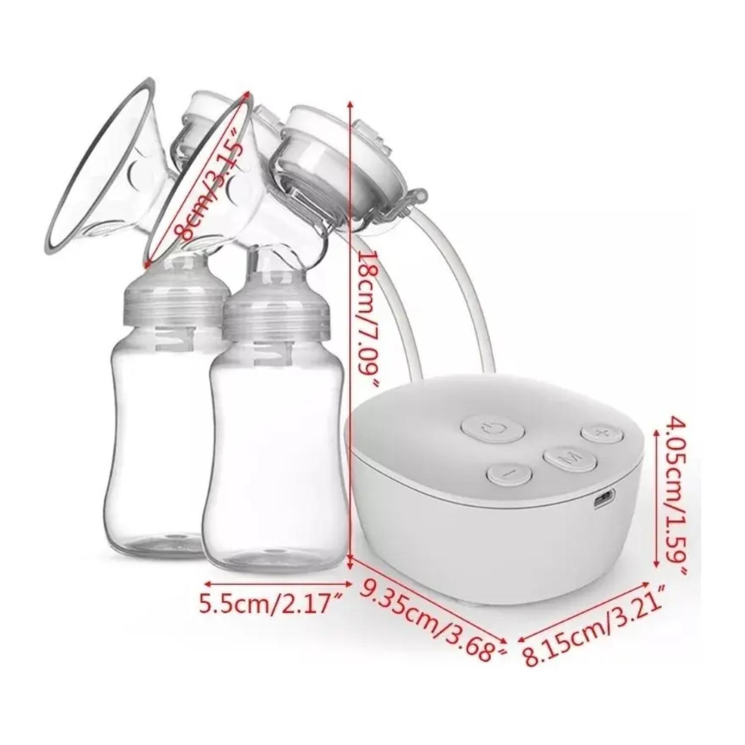 Extractor De Leche Materna Electrico Doble Succion Infantil-3