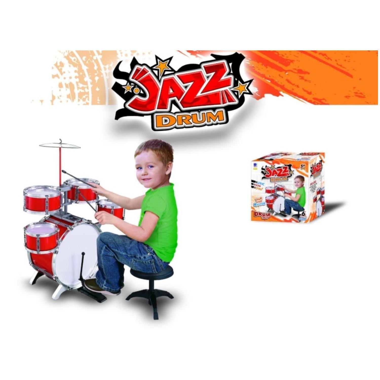 Juguete Bateria Musical Infantil 6 Piezas 82Cm-3
