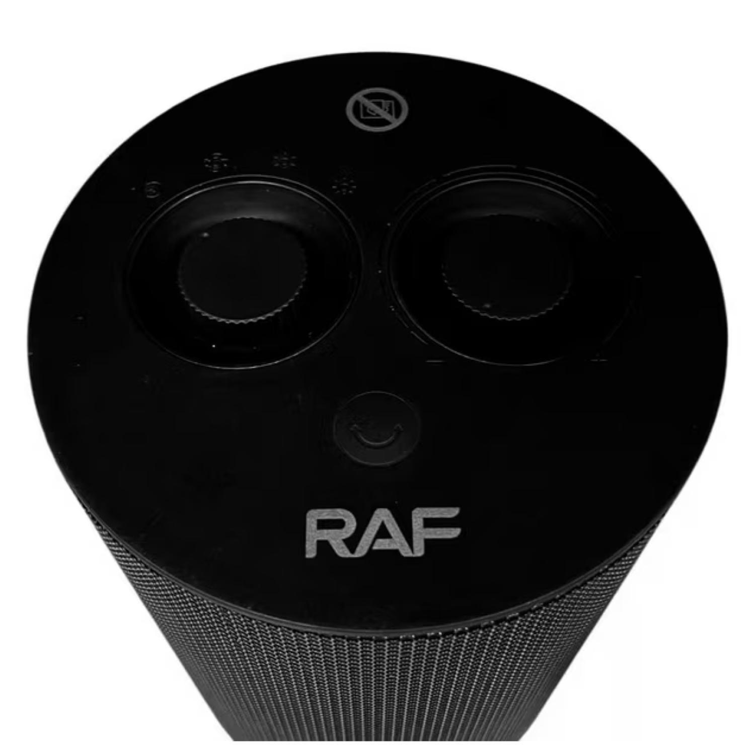 Ventilador Y Calefactor Giratorio 1800W Negro R1187 RAF-3