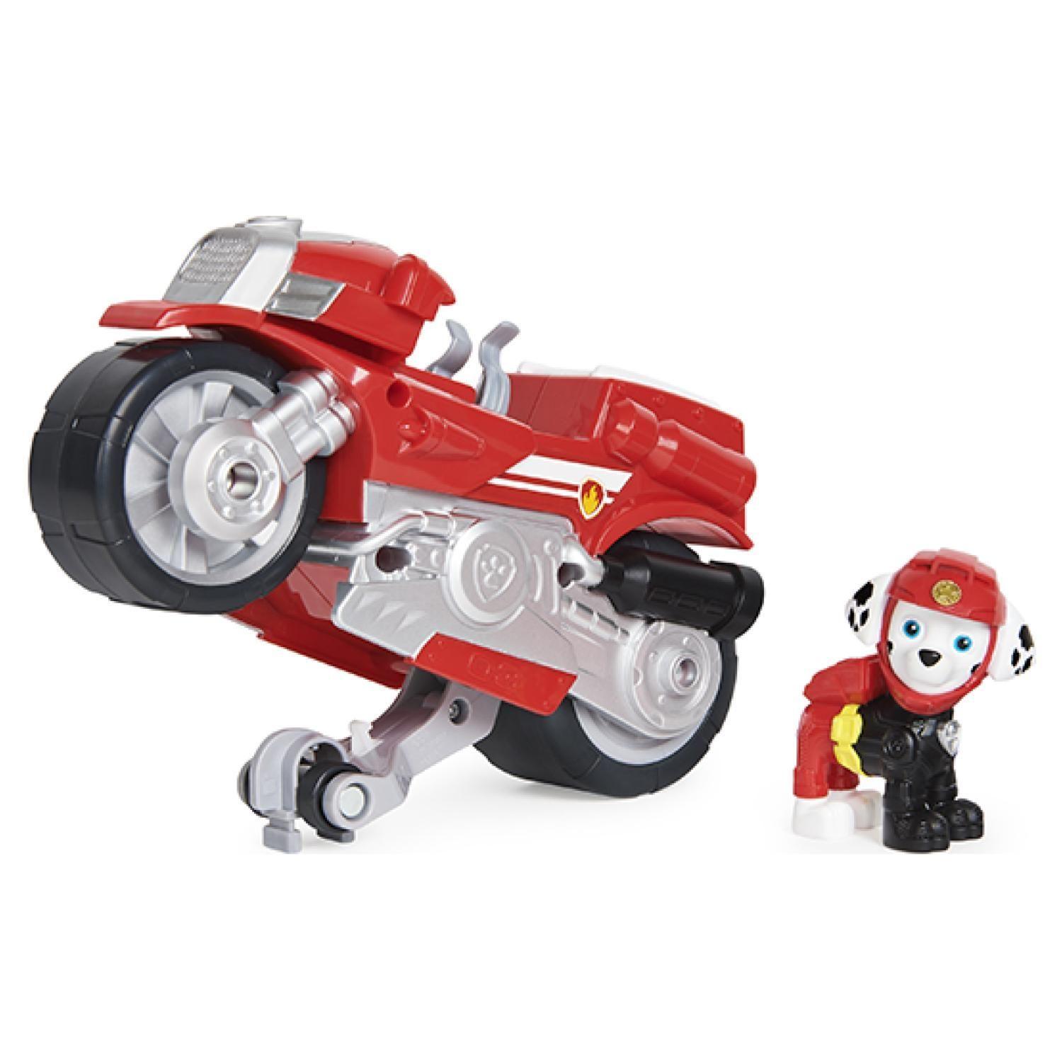 Juguete Marshall Auto Rojo Friccion Paw Patrol-2