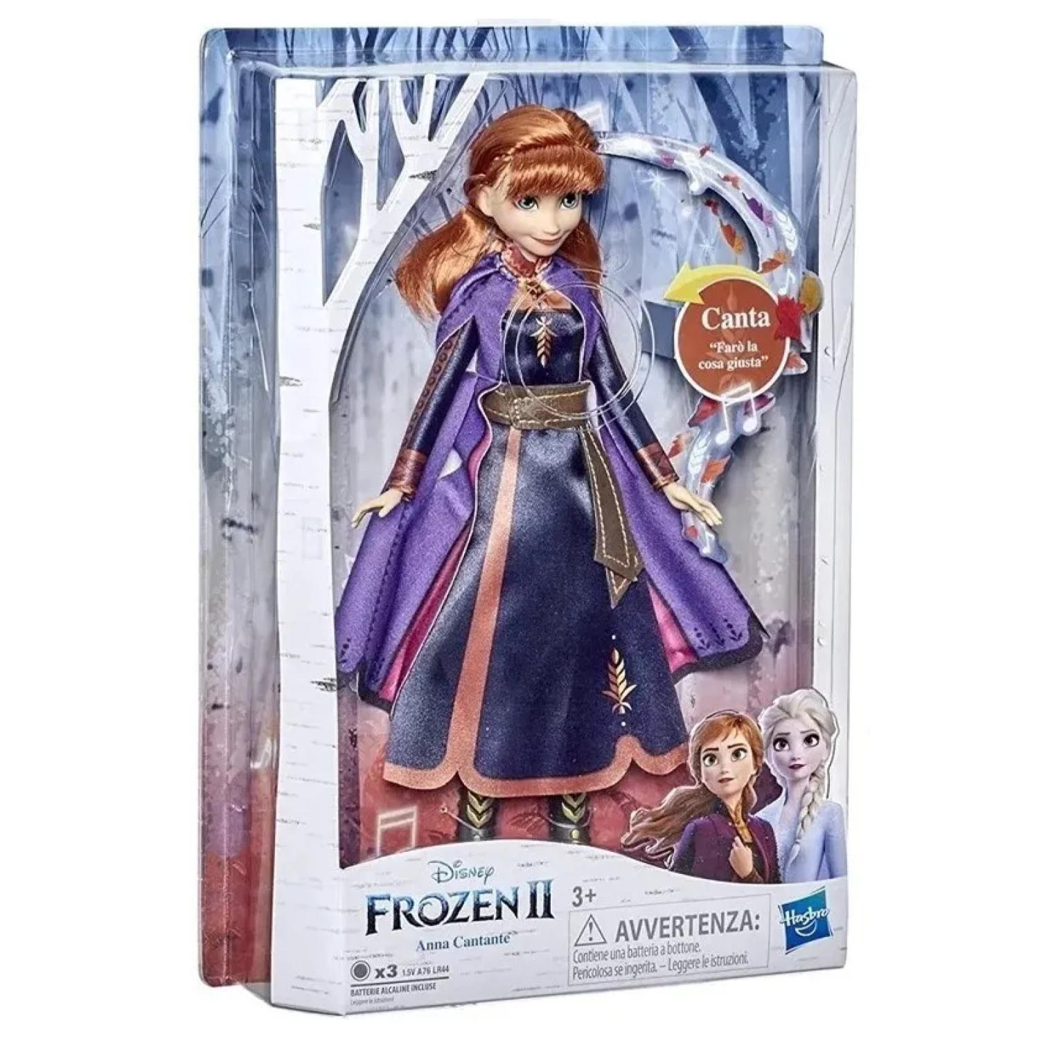 Juguete Figura De Accion Anna Cantante Frozen II Hasbro-3