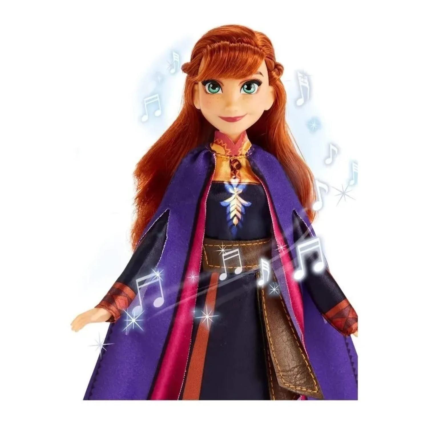 Juguete Figura De Accion Anna Cantante Frozen II Hasbro-1