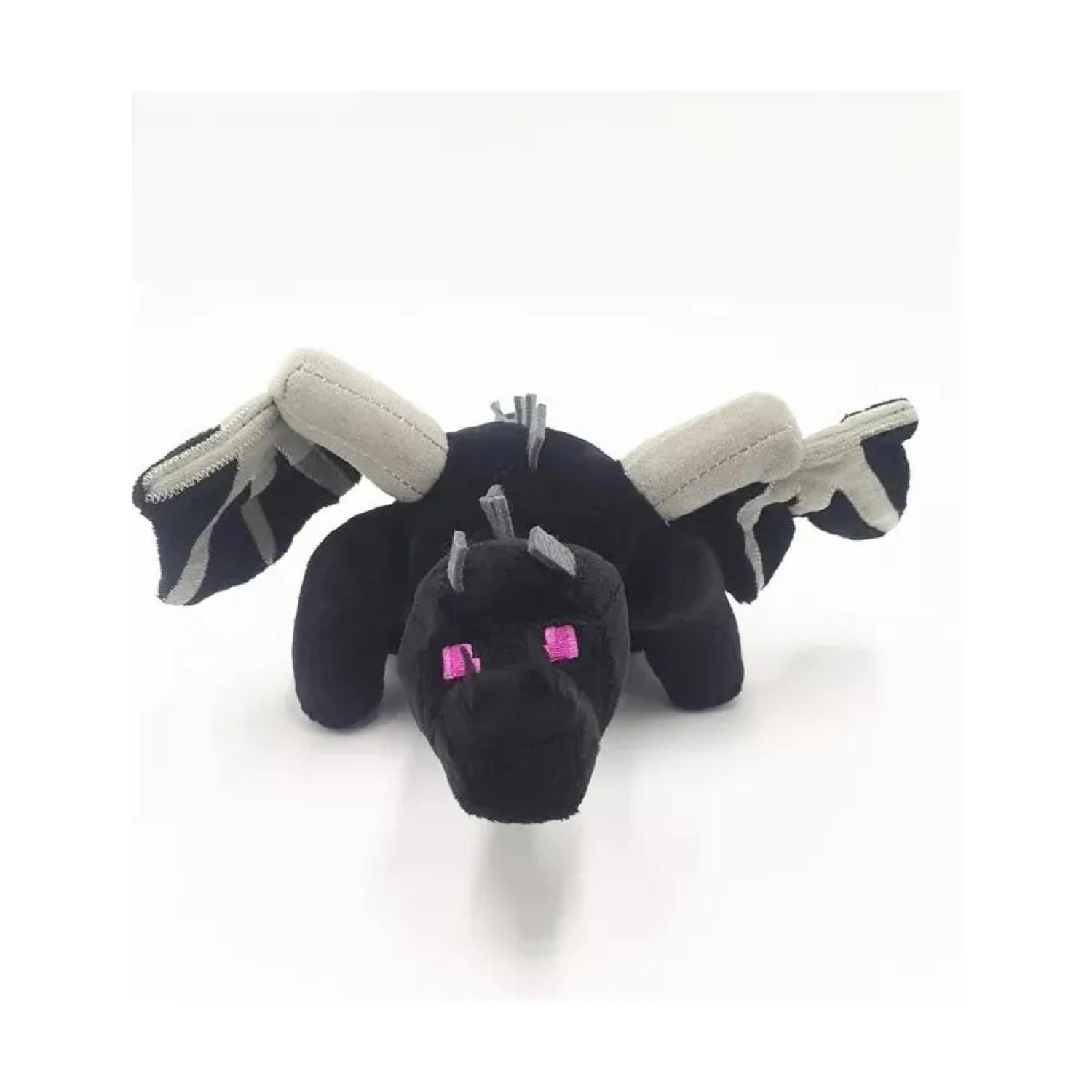 Juguete Peluche Figura Ender Dragon 20cm Negro Infantil-2