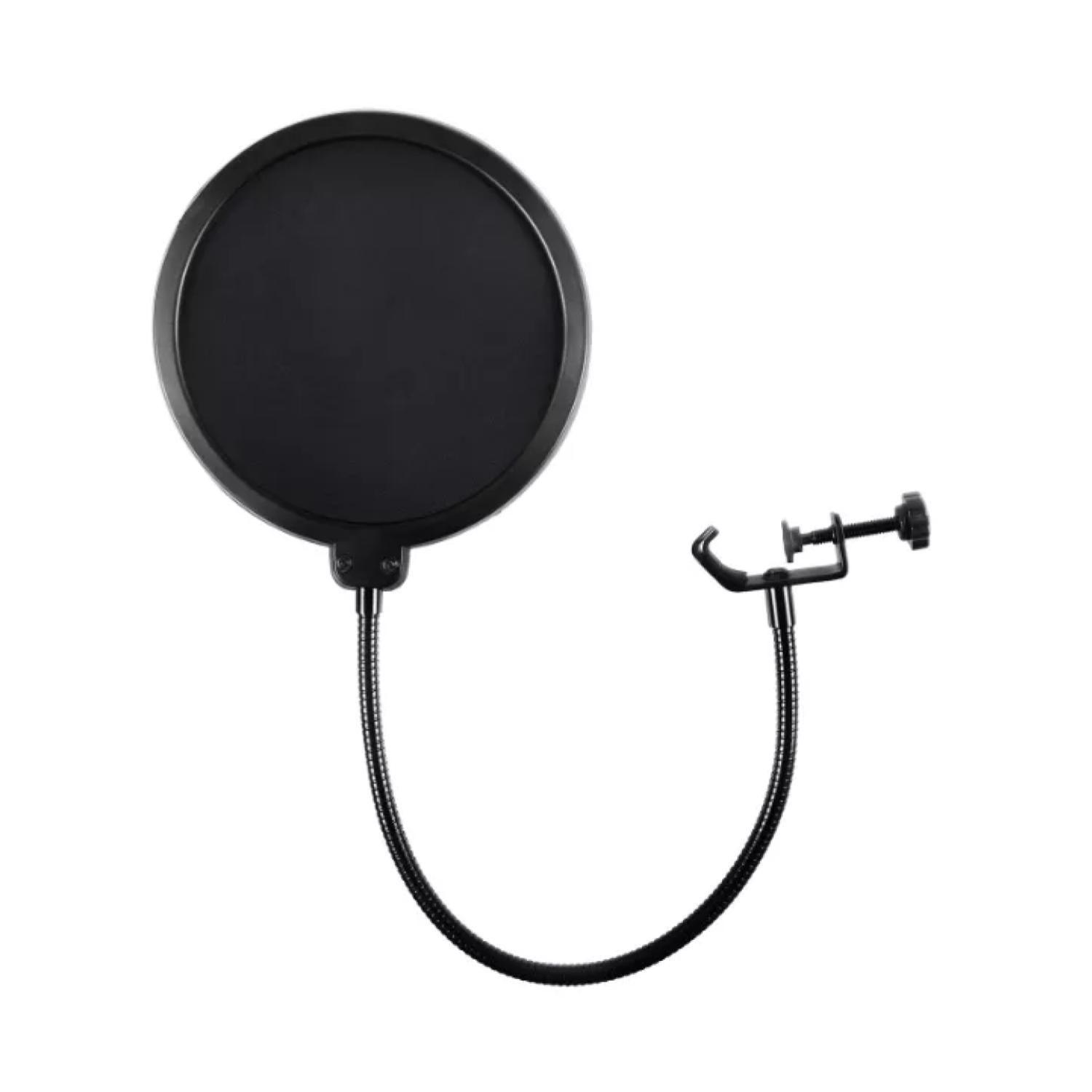 Kit Estudio Studio Microfono USB Antipop Soporte Atril Philco-2