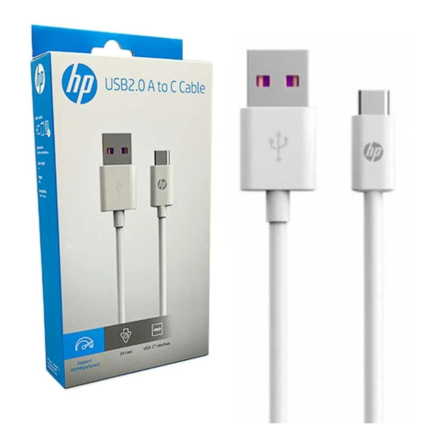 Cable De Carga USB A USB C 1mt Blanco DHC-TC102-2