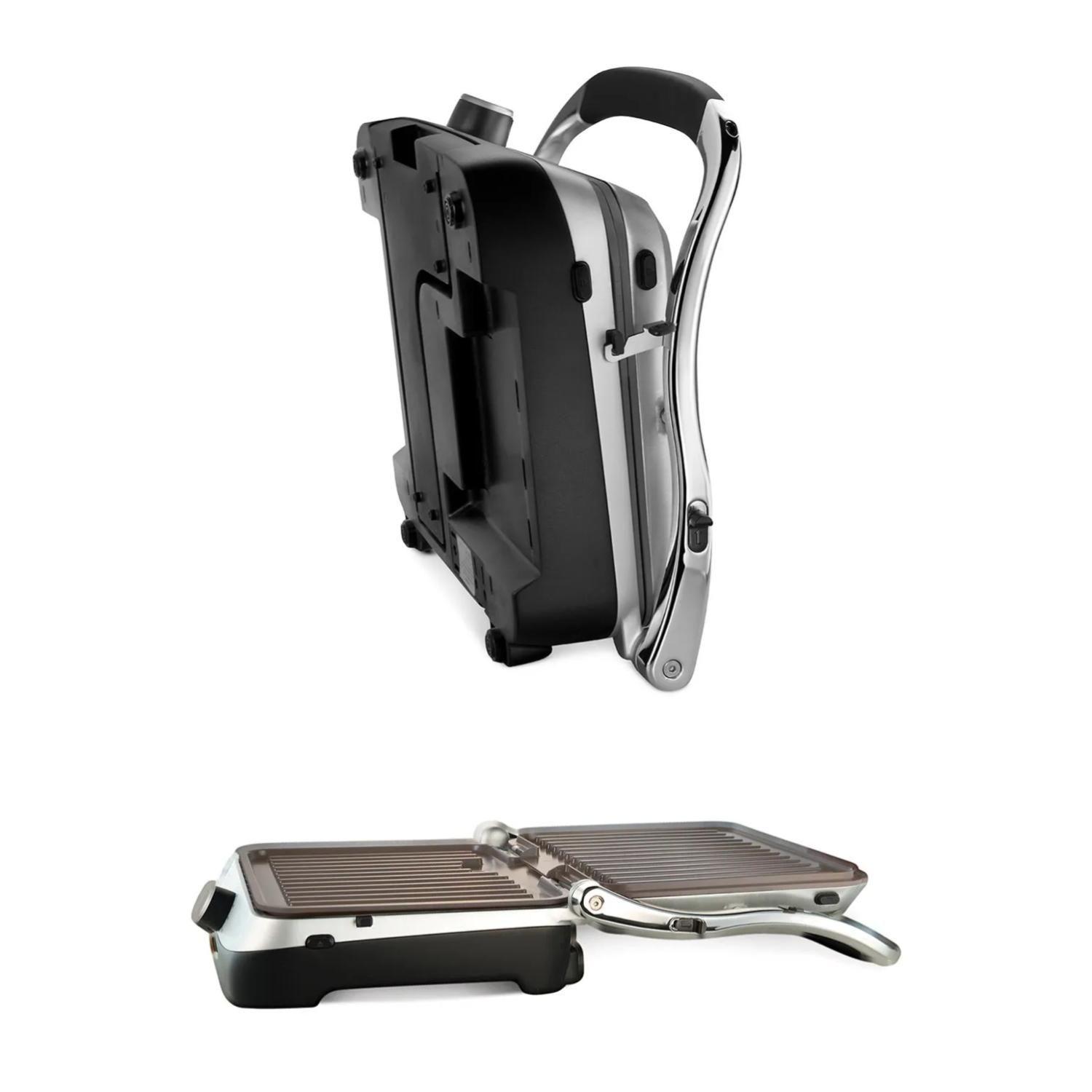 Plancha Panini Tostador 1400W Acero Inoxidable Oster-1