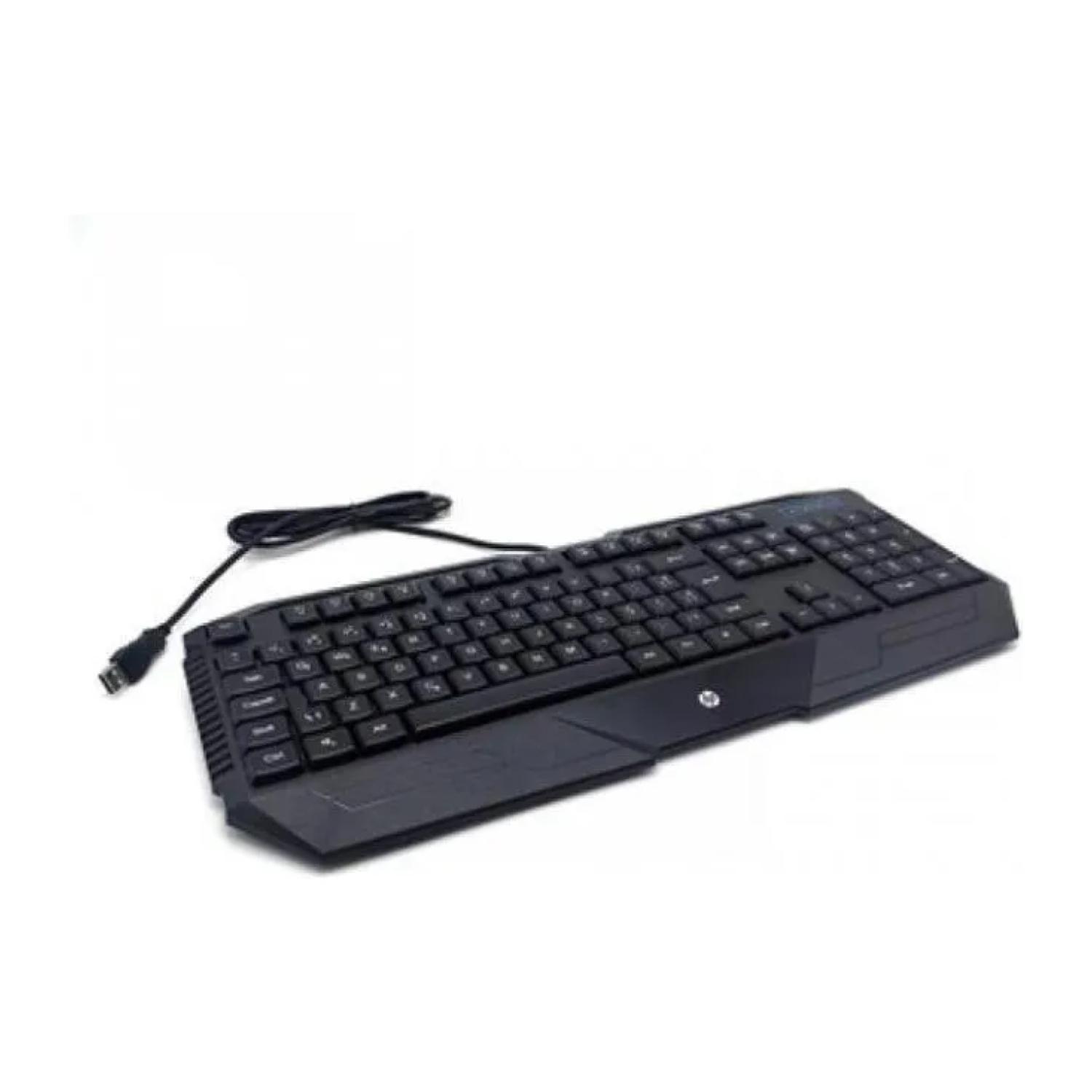 Teclado Gamer USB Retroiluminado Ingles K130-2