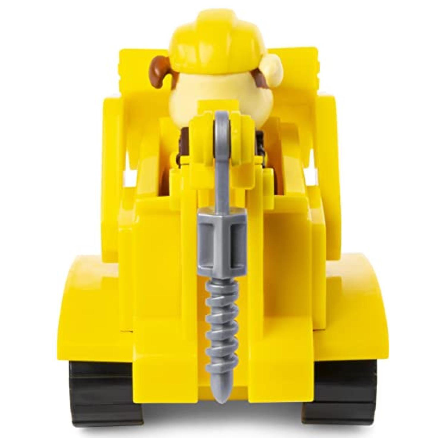 Juguete Rubble Bulldozer Amarillo Friccion Paw Patrol-2