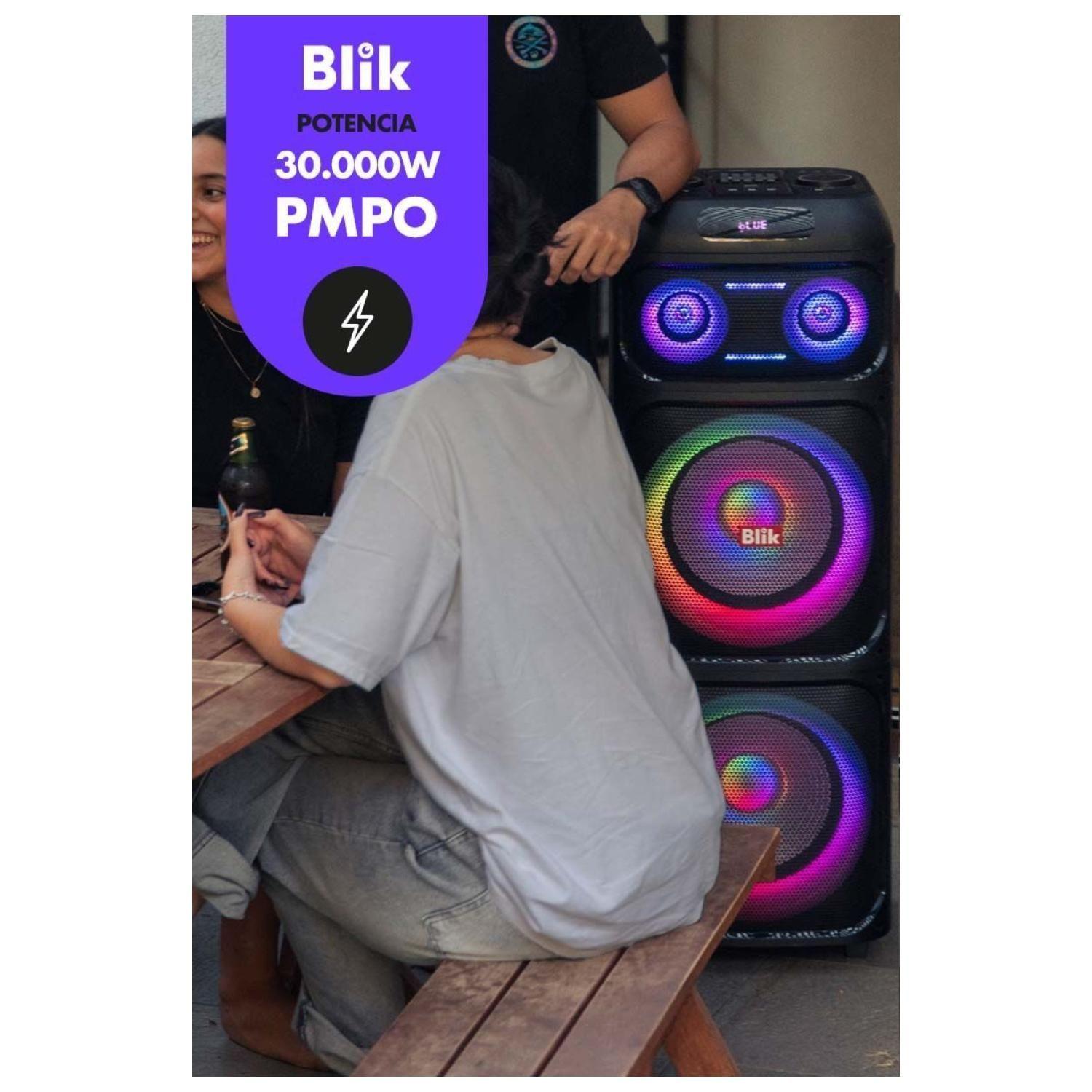 Parlante Bluetooth Portatil 200W Karaoke RGB Lightup700-2