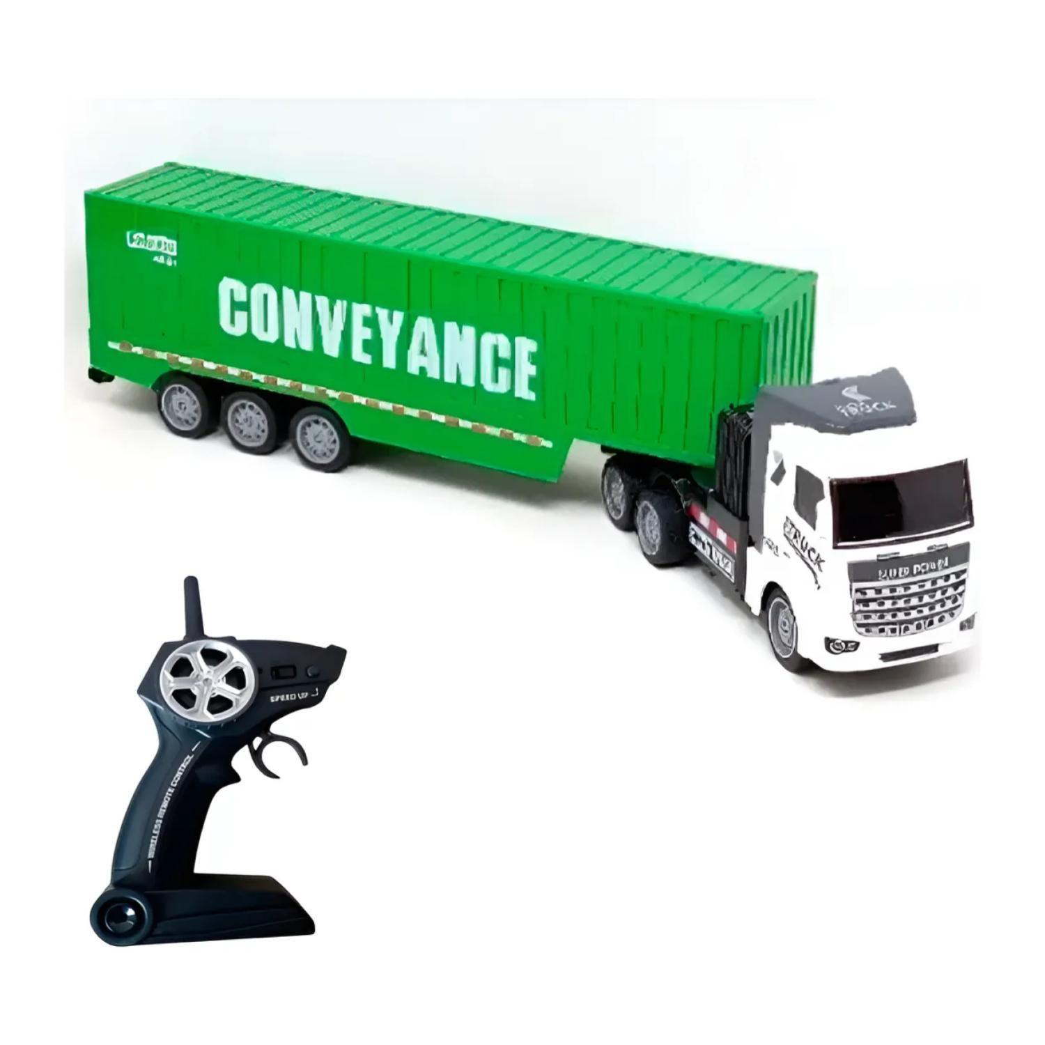 Juguete Camion A Control Remoto Contenedor Tanque Infantil-2