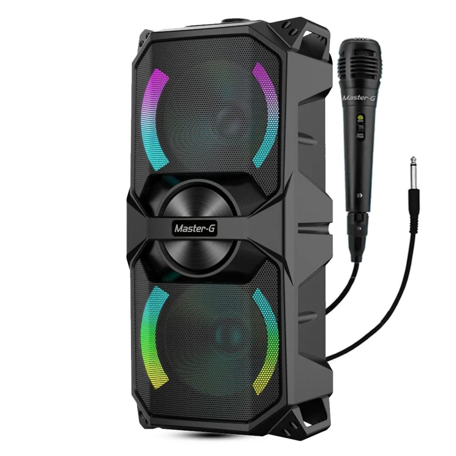 Parlante Bluetooth Karaoke 4000W  Negro Luxor-2