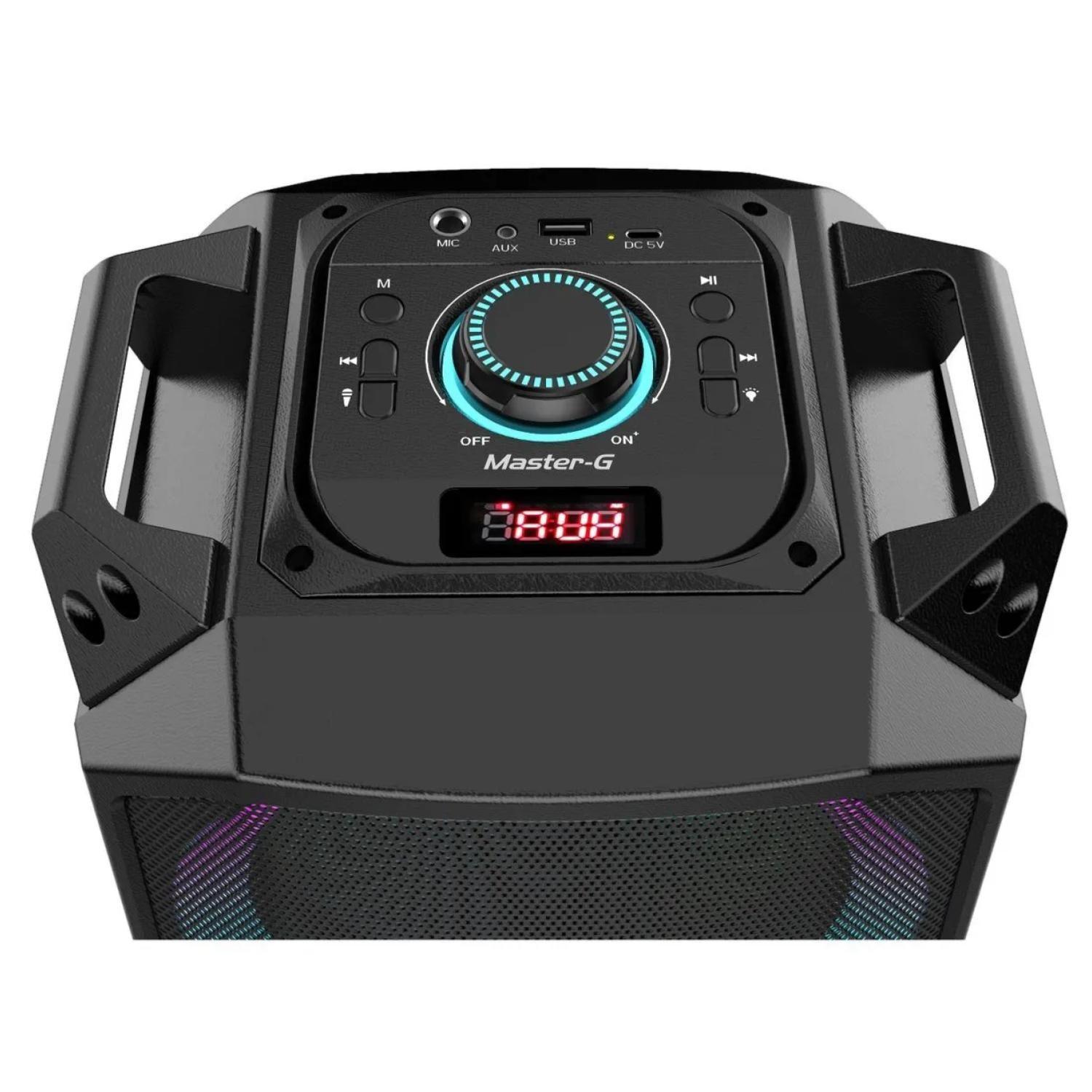 Parlante Bluetooth Karaoke 4000W  Negro Luxor-4