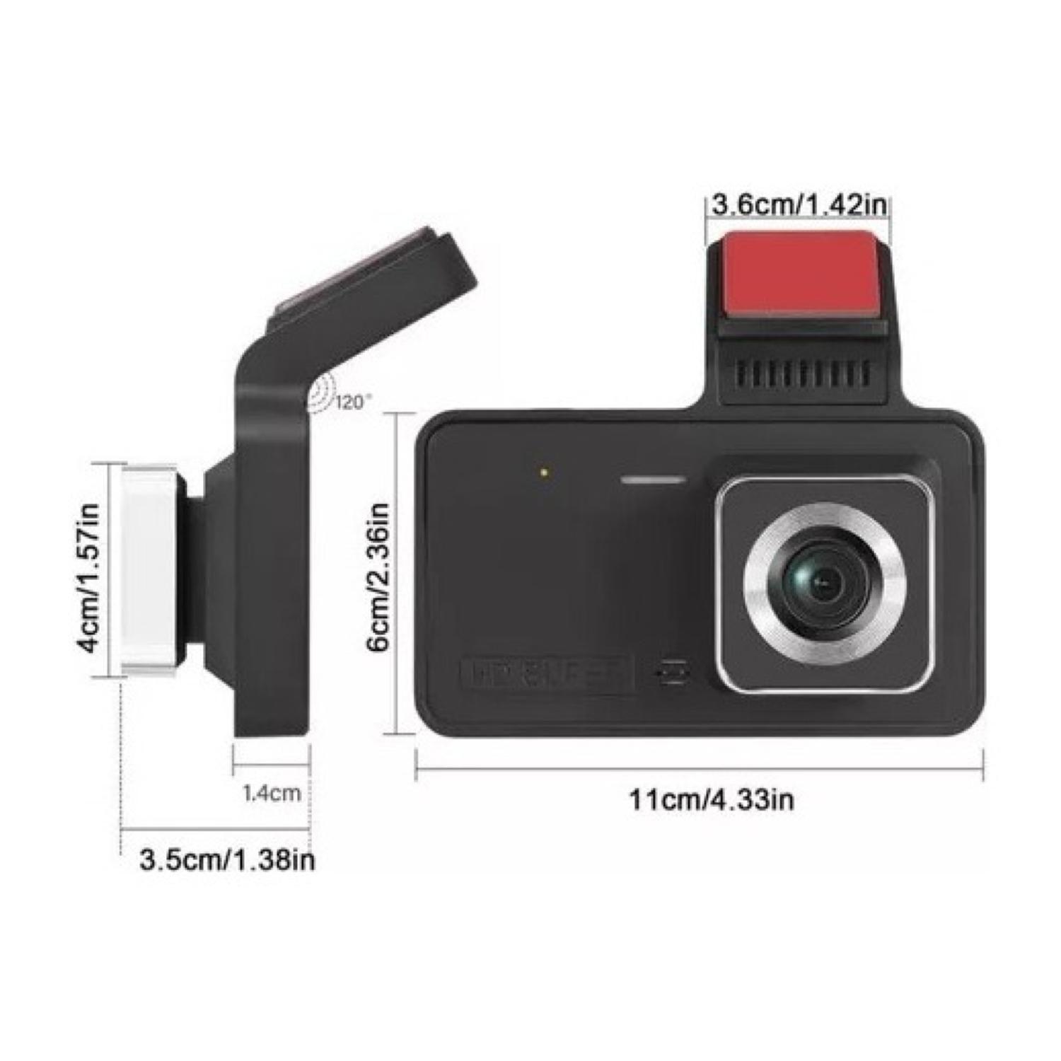 Camara De Auto Dual Trasera Delantera HD Vision Nocturna-3