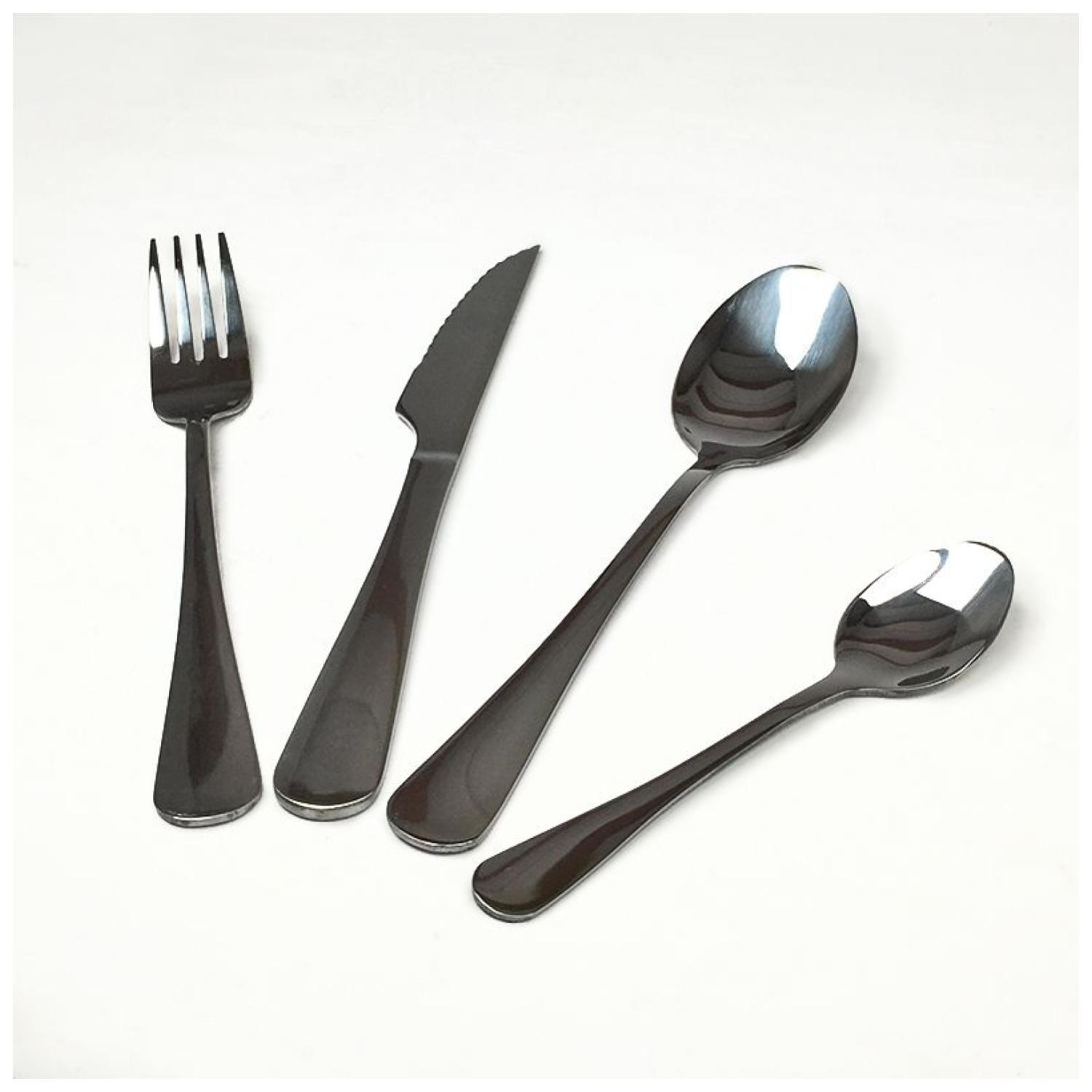 Set De Cuchilleria Elegante 24 Piezas Clasicas Praga-3