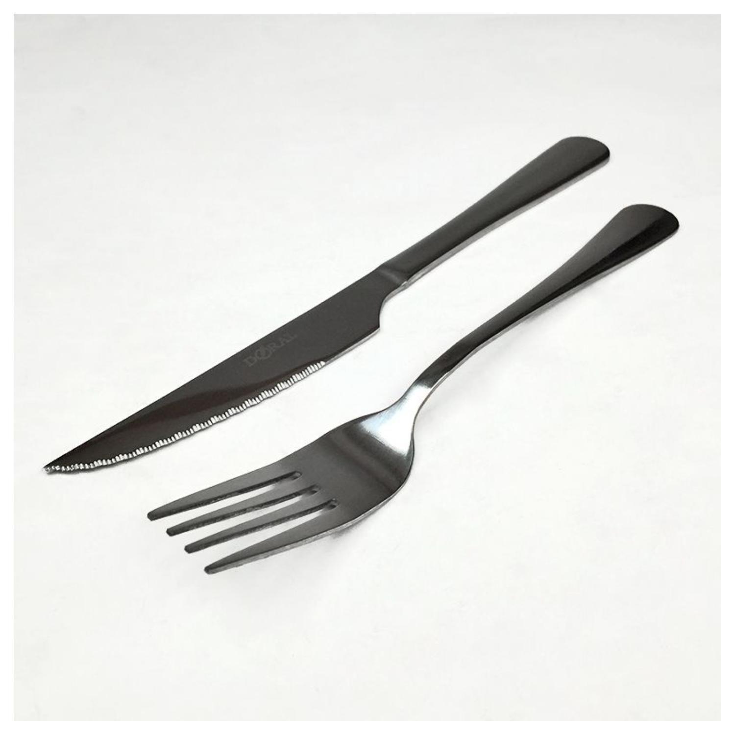 Set De Cuchilleria Elegante 24 Piezas Clasicas Praga-5